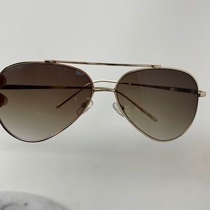 PERVERSE Bronson-07-Haze-0610 Gold Aviator Sunglasses